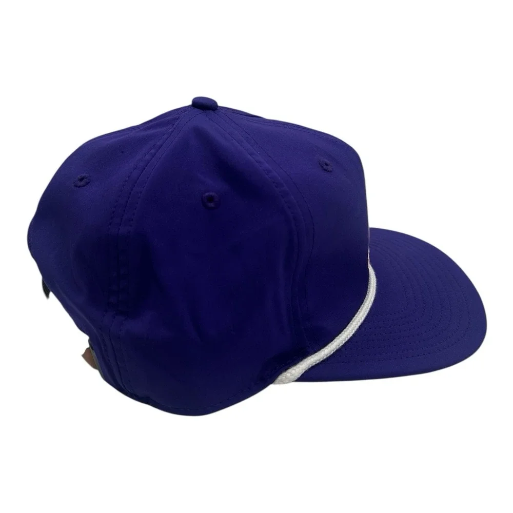 Adidas Washington Huskies Hat Cap Strapback Purple Adjustable NCAA Rope‎ JN1562